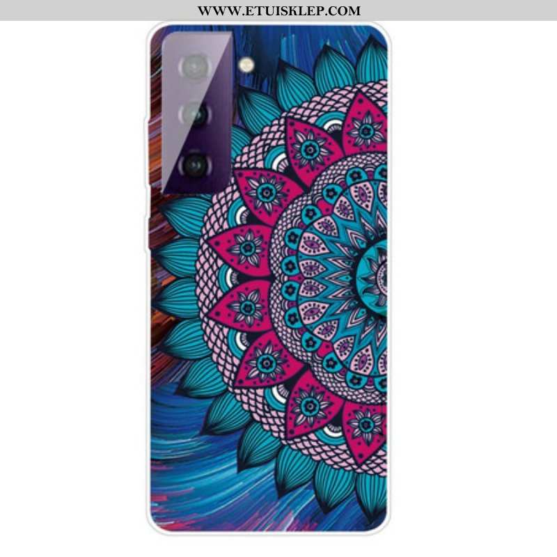 Etui do Samsung Galaxy S21 5G Kolorowa Mandala